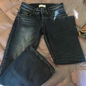BKE Payton Mid-rise blue jeans